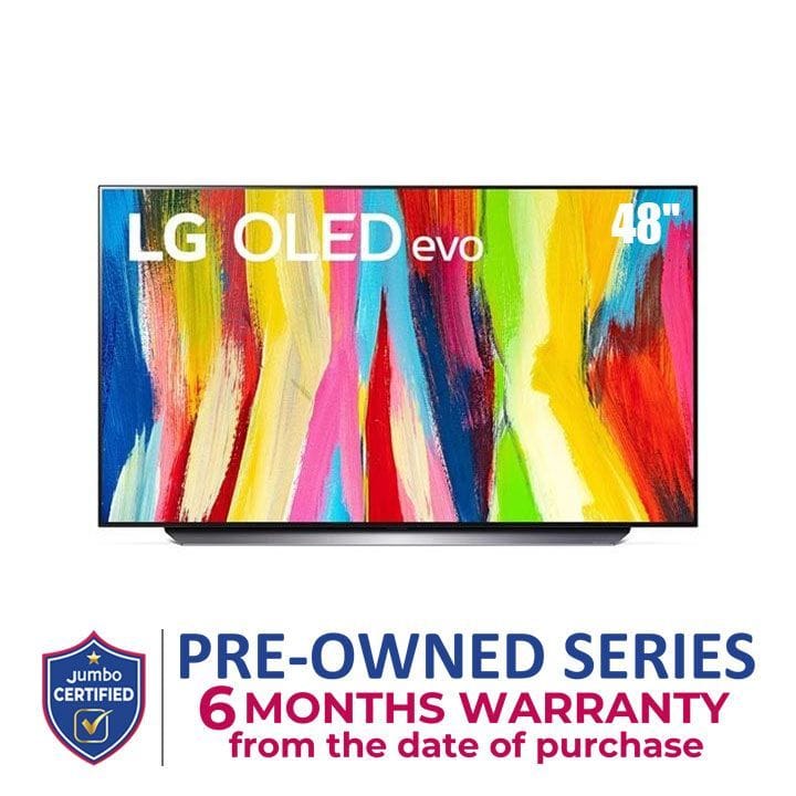 إل جي تلفزيون OLED evo 48 بوصة، سلسلة C3 لعام 2023، 4K ذكي | OLED48C36LA