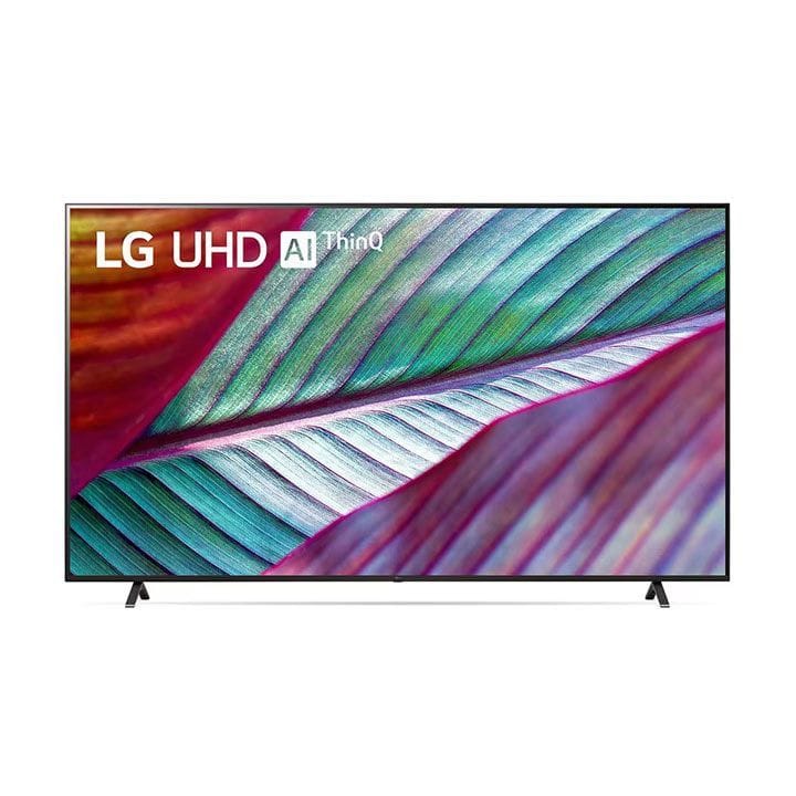 LG 86 Inch UHD 4K TV, α5 AI Processor Gen6, webOS, Smart AI ThinQ, Magic Remote, 3 Side Cinema, HDR10, HLG - Black - 86UR78006LC