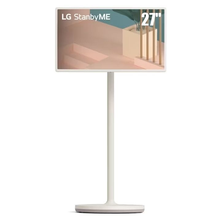 LG StanbyME 27" Rollable Smart Touch Screen with 3hr Battery (27ART10AKPL)