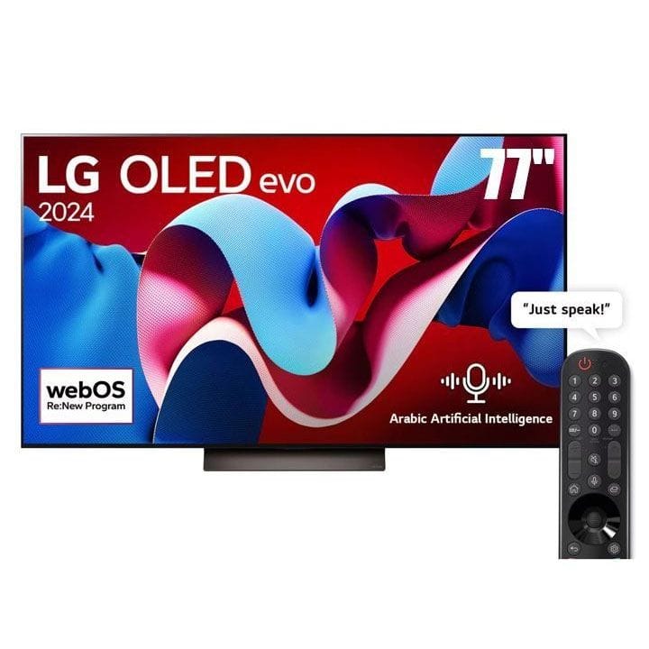 LG 77" OLED 4K Smart TV | OLED77C46LA
