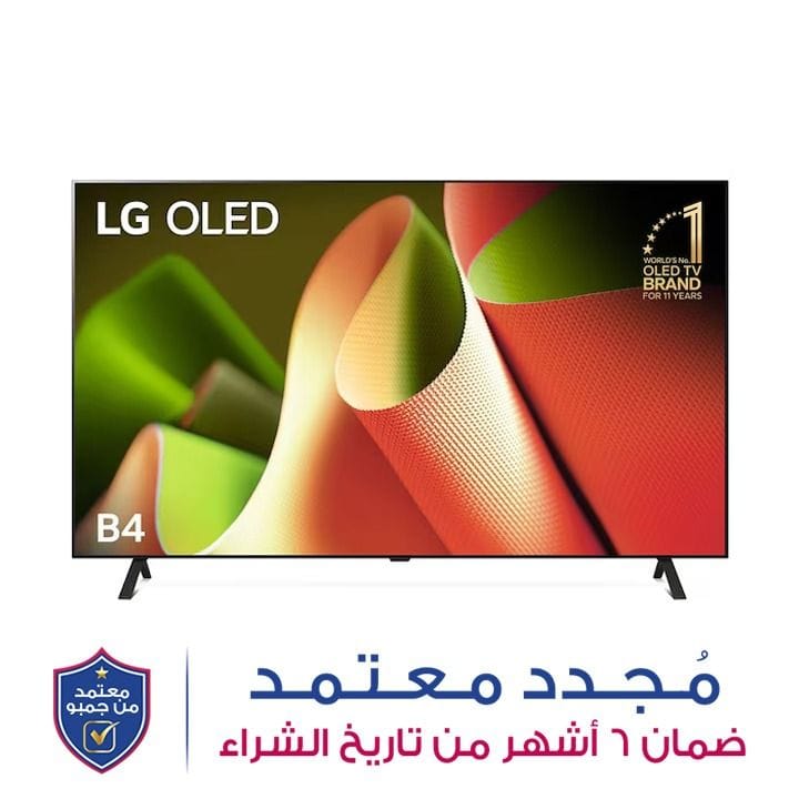 إل جي أوليد B4 ٦٥ بوصة فور كي تلفاز ذكي ٢٠٢٤ | OLED65B46LA