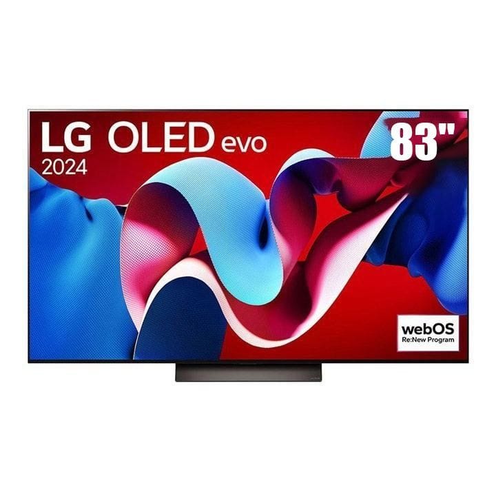 LG 83-inch OLED evo C4 4K Smart TV AI Magic remote Dolby Vision webOS24 2024 | OLED83C46LA