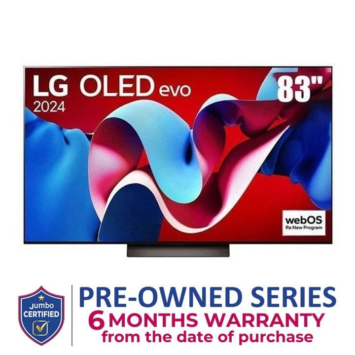 LG 83-inch OLED evo C4 4K Smart TV AI Magic remote Dolby Vision webOS24 2024 | OLED83C46LA