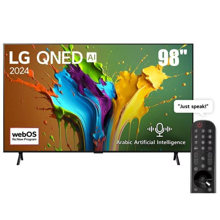 LG 98-inch QNED AI QNED89 4K Smart TV AI Magic remote HDR10