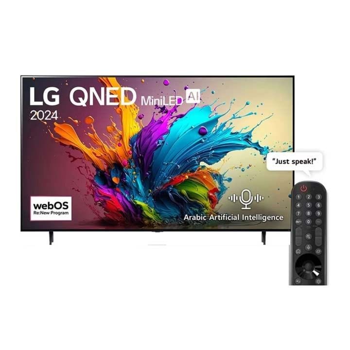 إل جي تلفاز ذكي كيونيد ميني إل إي دي 4كي 75 بوصة | 75QNED90T6A
