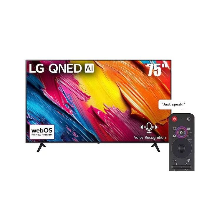 LG 75" QNED 82 Series 4K Smart TV | 75QNED82A6A