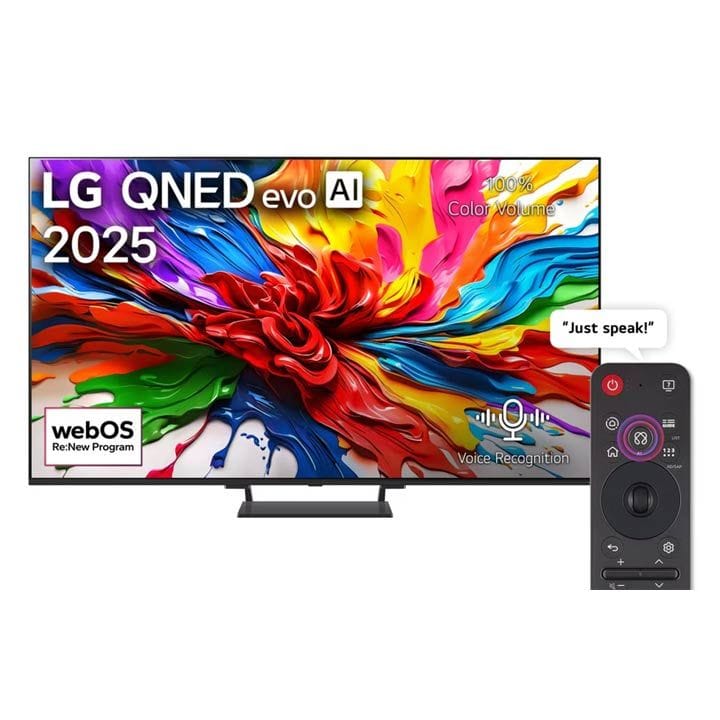 LG 75" QNED 4K Smart TV | Black | 75QNED93A6A