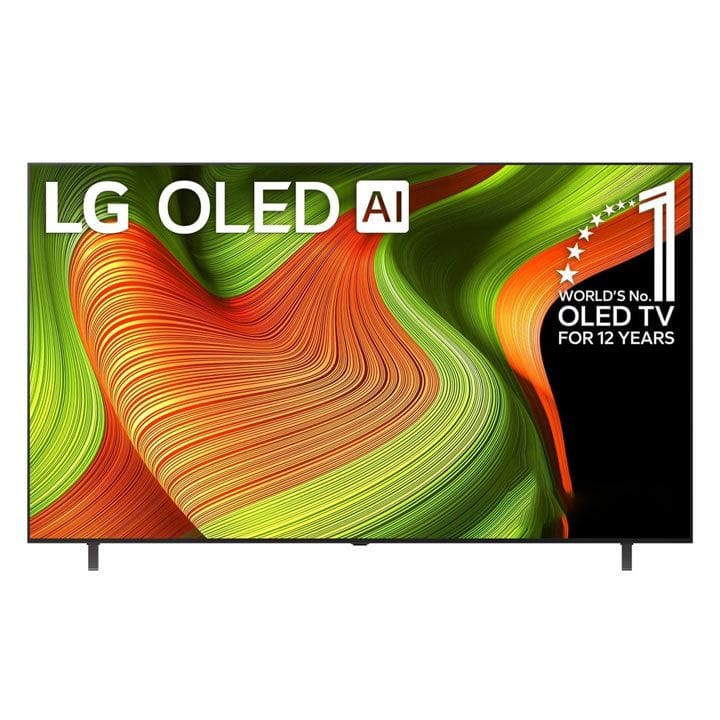 LG OLED B5 4K Smart TV 77 Inch, α8 Gen2 AI 4K Processor, 120Hz Native Refresh Rate, Dolby Vision And Atmos - Black - OLED77B56LA
