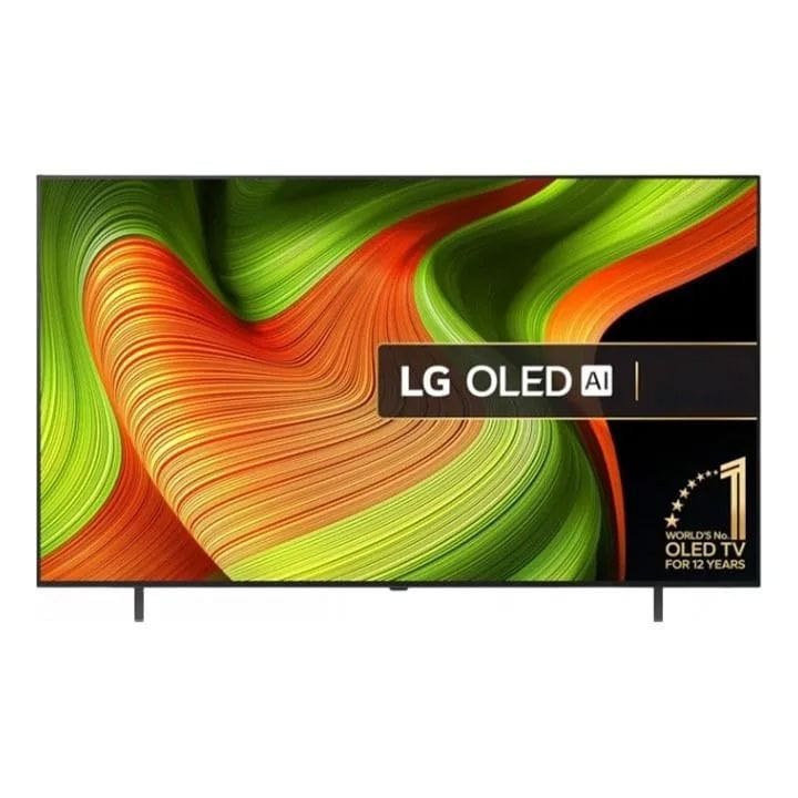 LG OLED AI 4K Smart TV 65 Inch, α8 AI Processor Gen2, 120Hz Native Refresh Rate, Dolby Vision and Atmos, AI Magic Remote, webOS 25 - Black - OLED65B56LA