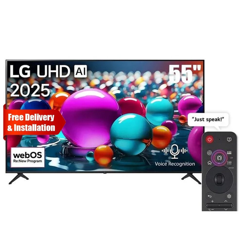 LG 55" UHD 4K Smart TV Made in Egypt - Black | 55UA85006LA (Open Piece/Display Unit)