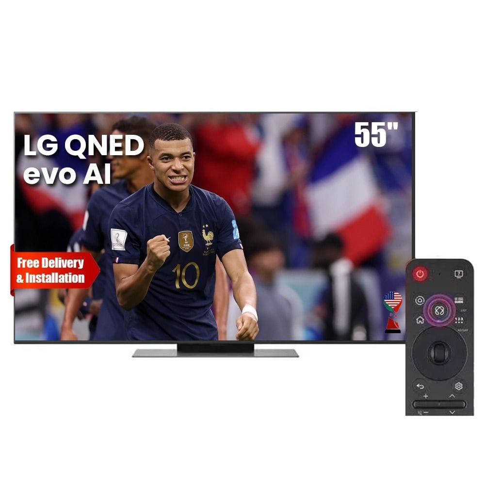تلفزيون ذكي ال جي 55 بوصه كيو ان اي دي 4 كي اسود 55QNED86A6A