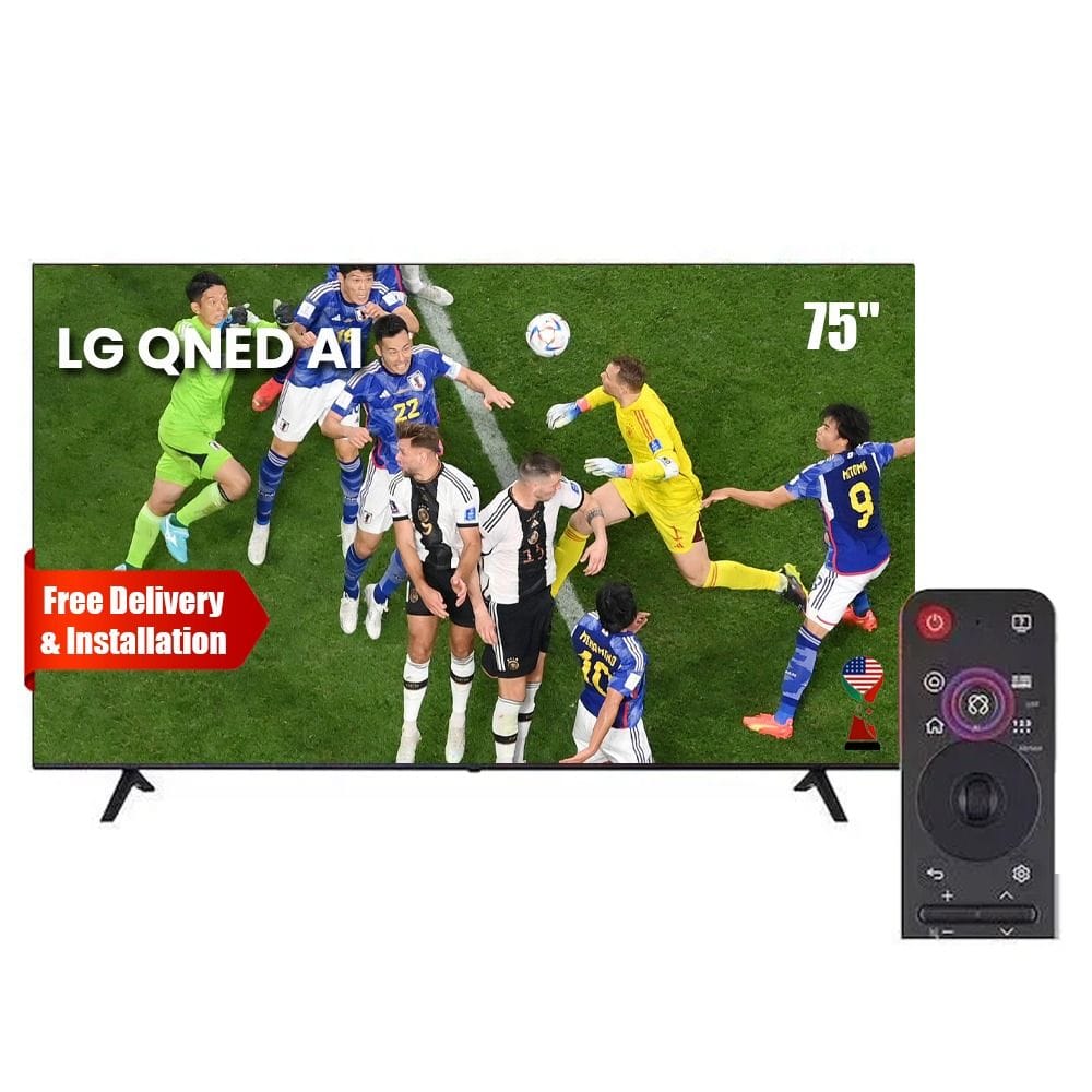 إل جي تلفزيون ذكي QNED بدقة 4K – 75 بوصة | 75QNED70A6A