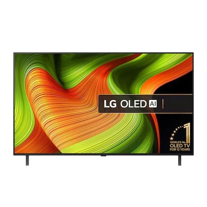 LG OLED B5 4K Smart TV 55 Inch, α8 Gen2 AI Processor 4K, 20W Audio Output, 120Hz Native Refresh Rate - Black - OLED55B56LA