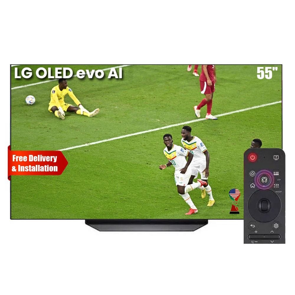 إل جي تلفزيون OLED ذكي بدقة 4K مقاس 55 بوصة – أسود | OLED55CS5VA
