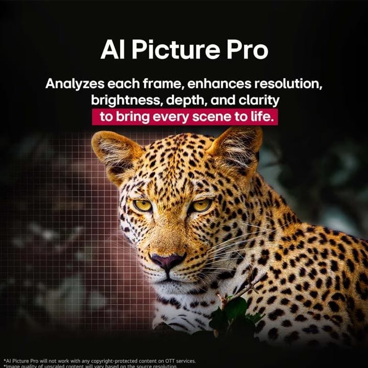 إل جي تلفزيون OLED ذكي بدقة 4K مقاس 83 بوصة – أسود | OLED83B56LA