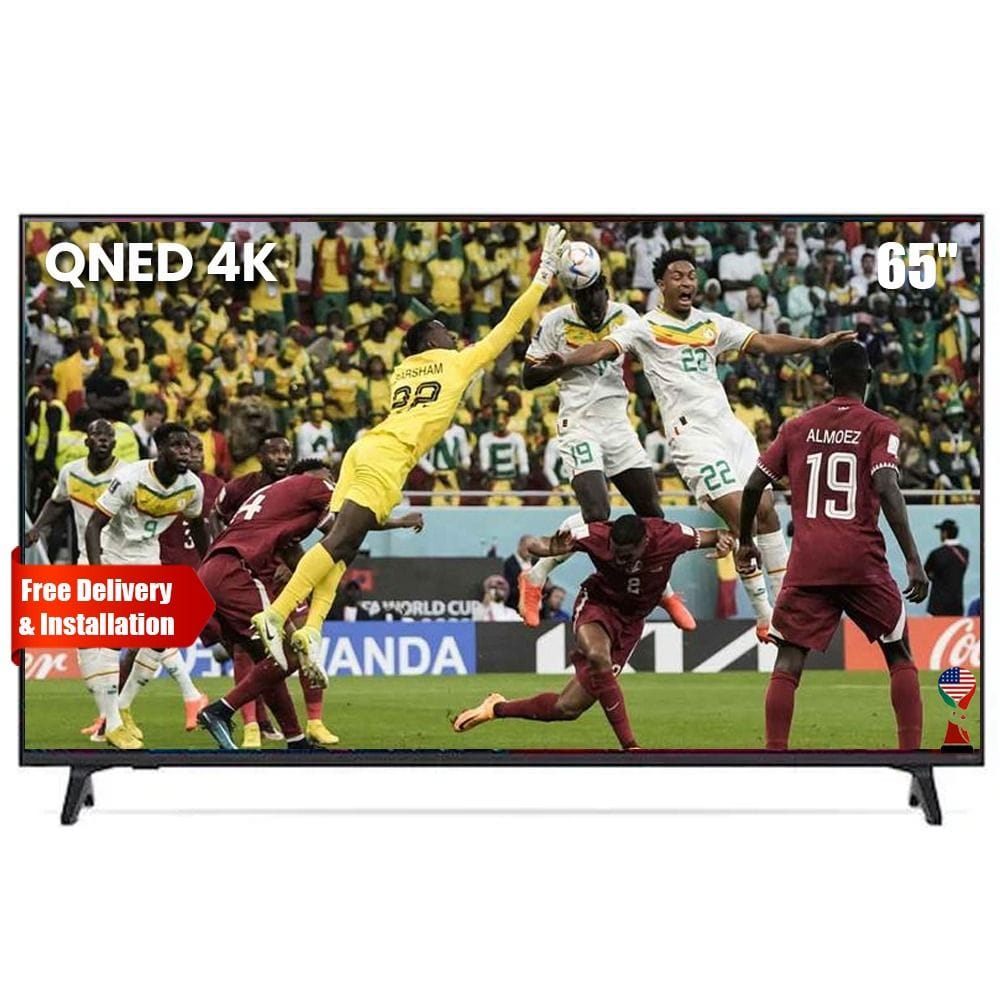 LG QNED AI 4K Smart TV 65 Inch, α7 AI Processor 4K Gen8, AI Magic Remote, HDR10, webOS 25 - Black - 65QNED70A6A