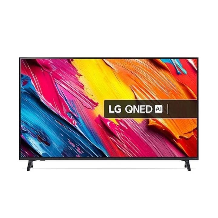 LG QNED AI 4K Smart TV 65 Inch, α7 AI Processor 4K Gen8, AI Magic Remote, HDR10, webOS 25 - Black - 65QNED70A6A