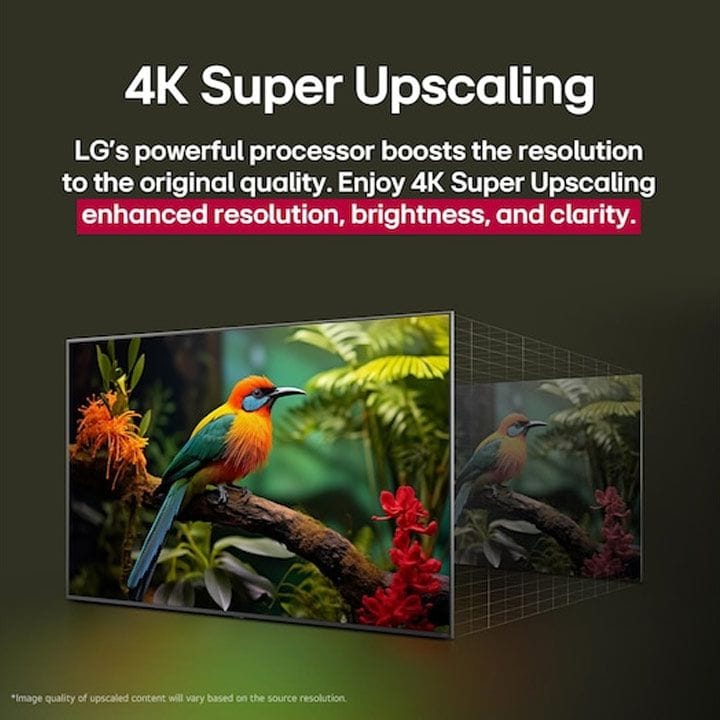 إل جي تلفزيون ذكي QNED بدقة 4K – 86 بوصة | 86QNED70A6A