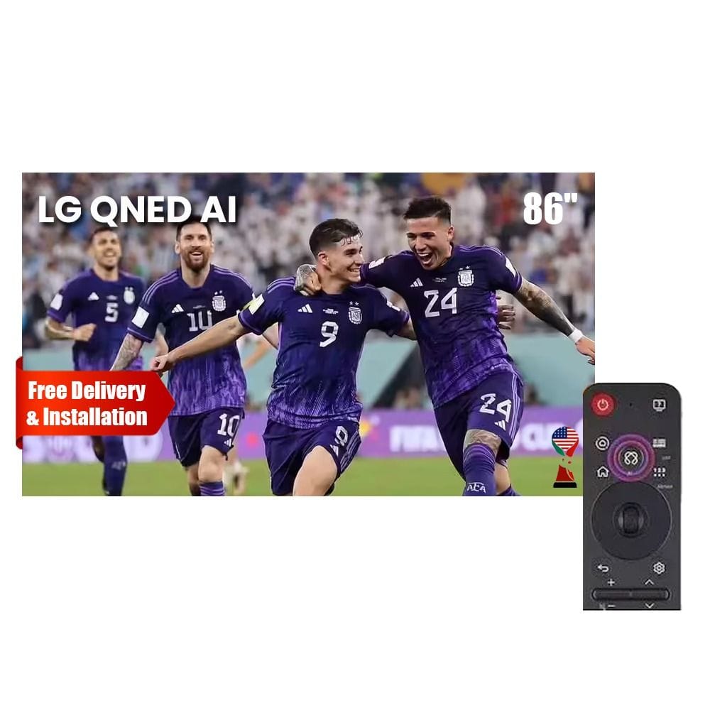 إل جي تلفزيون ذكي QNED بدقة 4K – 86 بوصة | 86QNED70A6A