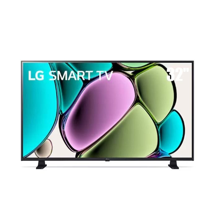LG AI Smart HD LED TV 32 Inch, ThinQ AI Screen, Resolution Upscaler, 8 modes, Dolby Digital, webOS 23, Smart Assistant & Connectivity - Black - 32LR650B6LA