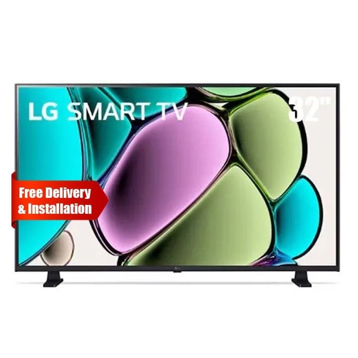LG AI Smart HD LED TV 32 Inch, ThinQ AI Screen, Resolution Upscaler, 8 modes, Dolby Digital, webOS 23, Smart Assistant & Connectivity - Black - 32LR650B6LA