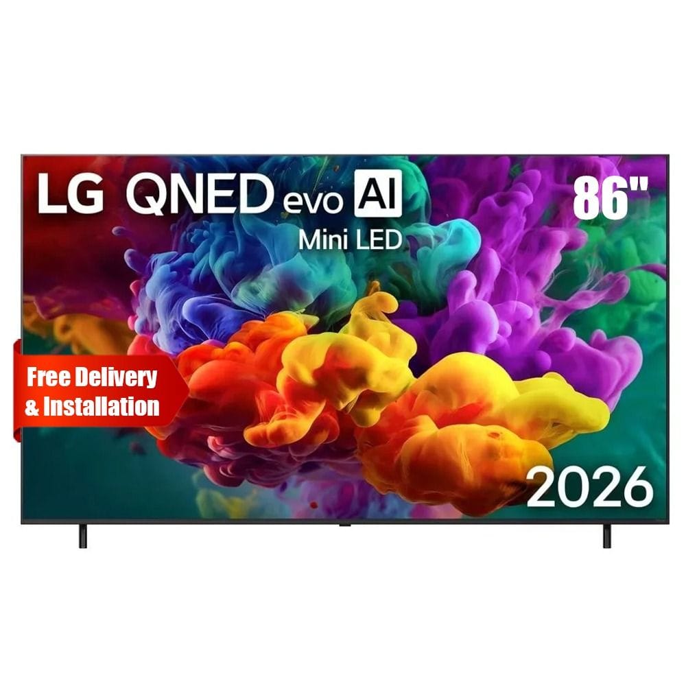 LG 86 Inch evo AI QNED Mini LED 4K Smart TV - Dynamic QNED Color Pro, Alpha 8 AI Processor Gen3, 144Hz FreeSync/VRR | 86QNED85B6T.AMRG