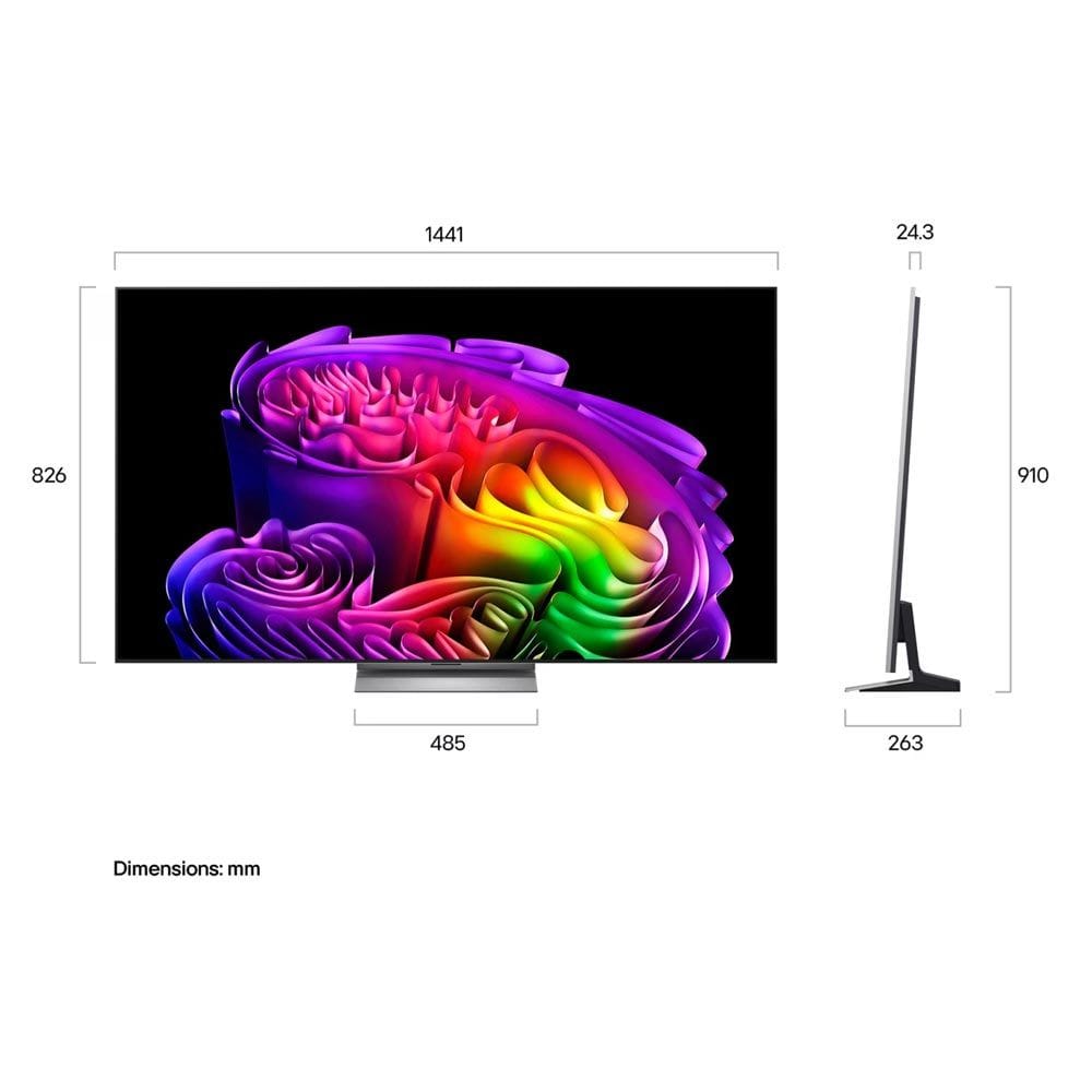 LG 65-Inch OLED evo AI 4K G6 Smart TV, α11 AI Processor 4K Gen3, Dolby Vision & Atmos, 165Hz VRR, webOS 26 | OLED65G6