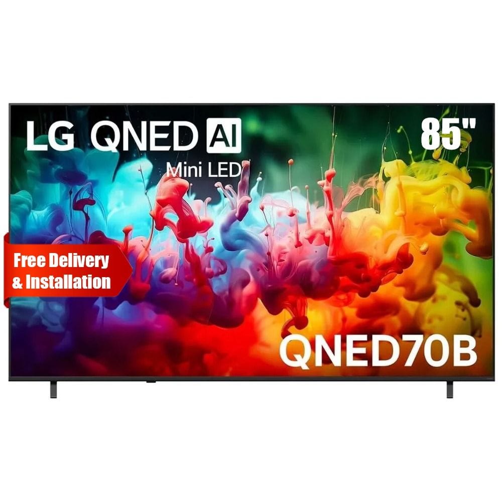 LG 85 Inch AI Mini LED QNED70 4K Smart TV - Dynamic QNED Color, Alpha 7 AI Processor Gen9, WebOS with Gemini & Copilot AI | 85QNED70B6T.AMRG