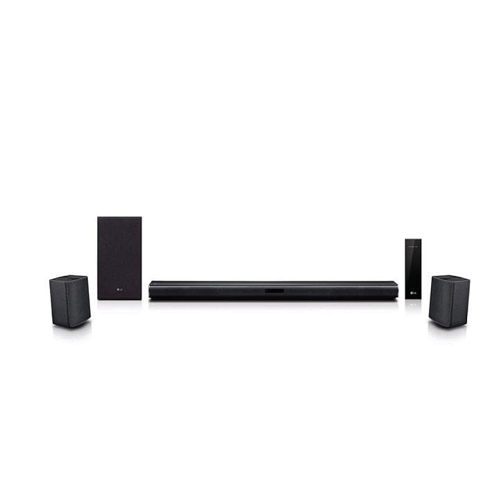 LG 420W Soundbar Wireless Bluetooth Streaming And Surround Sound Speakers, Dolby Digital - Black - SNC4R