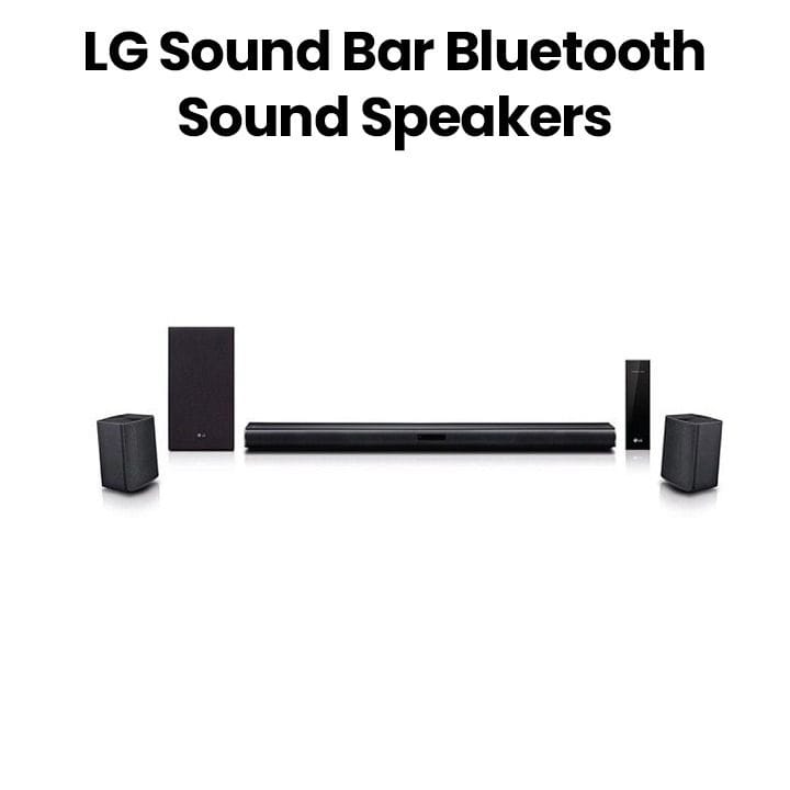 LG 420W Soundbar Wireless Bluetooth Streaming And Surround Sound Speakers, Dolby Digital - Black - SNC4R