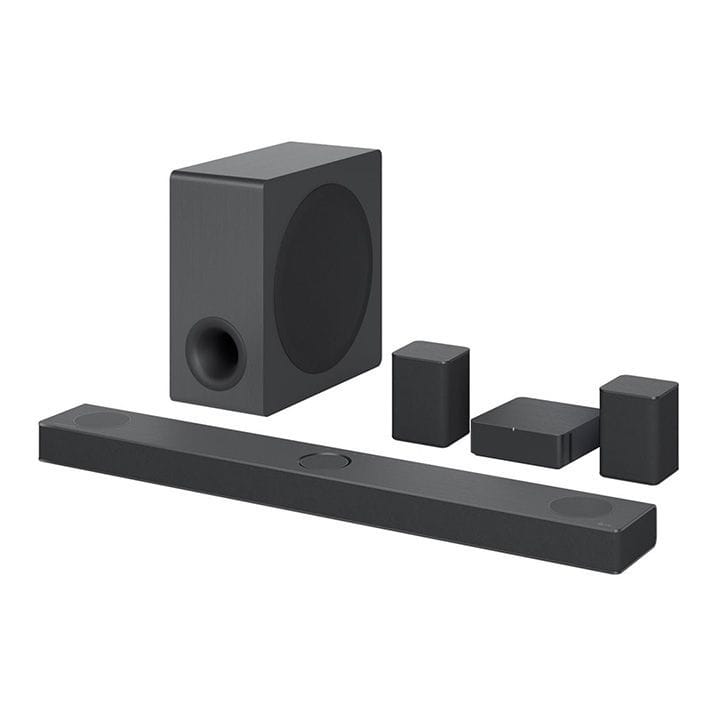 LG 5.1.3 ch High Res Audio Sound Bar with Dolby Atmos and Surround Speakers | S80QR