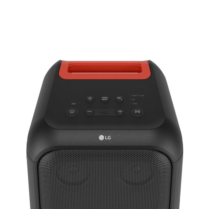 LG XBOOM Party Speaker With Bluetooth, Multi Color Ring Lighting & Double Strobe Lighting, 2.1 Channel - Black - XL5S