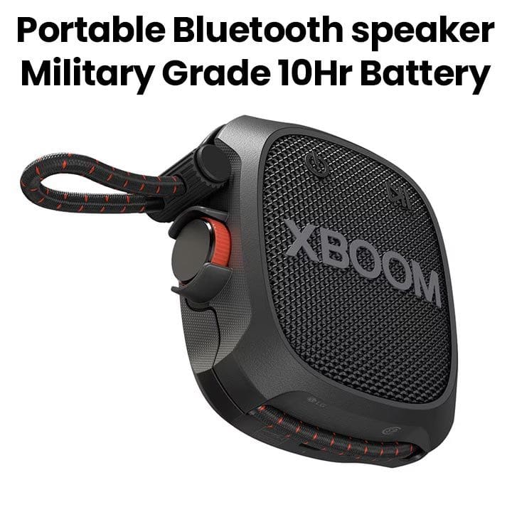 إل جي مكبر صوت محمول بلوتوث إكس بوم جو ميني | XG2TBK