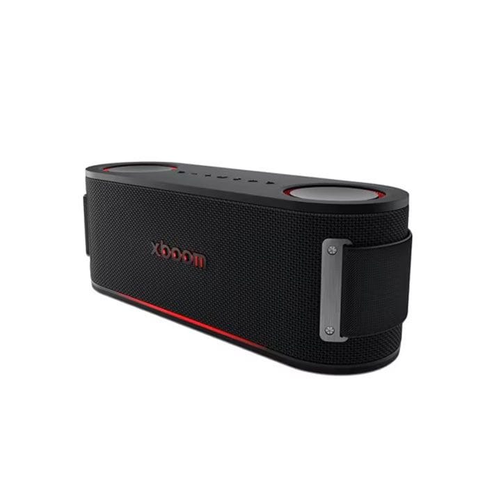 LG XBOOM Bounce Bluetooth Speaker, Signature Sound By Will.I.Am, Dual Passive Radiators, IP67 Dust And Water Resistant, 30Hours Playback - Black