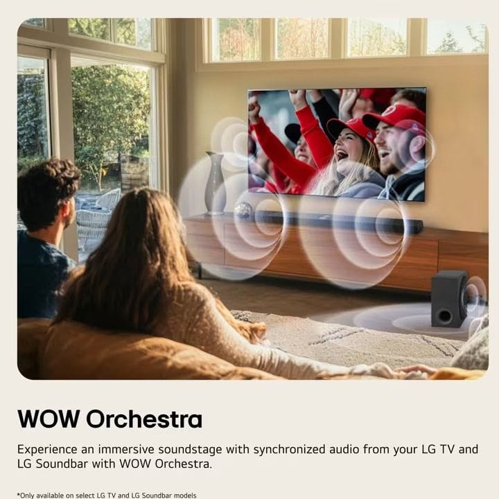 LG Dolby Audio 2.0 Channel Soundbar, AI Optimizes Sound, WOW Interface, Control LG ThinQ App - Black - S20A