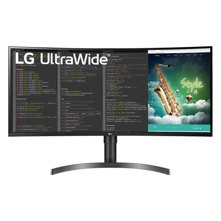 LG 35WN75C-B 35'' UltraWide QHD HDR VA Curved Monitor