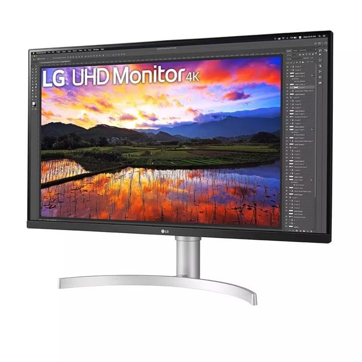 إل جي شاشة عرض UHD 4K مقاس ٣١.٥ بوصة (3840x2160) HDR IPS | 32UN650-W  