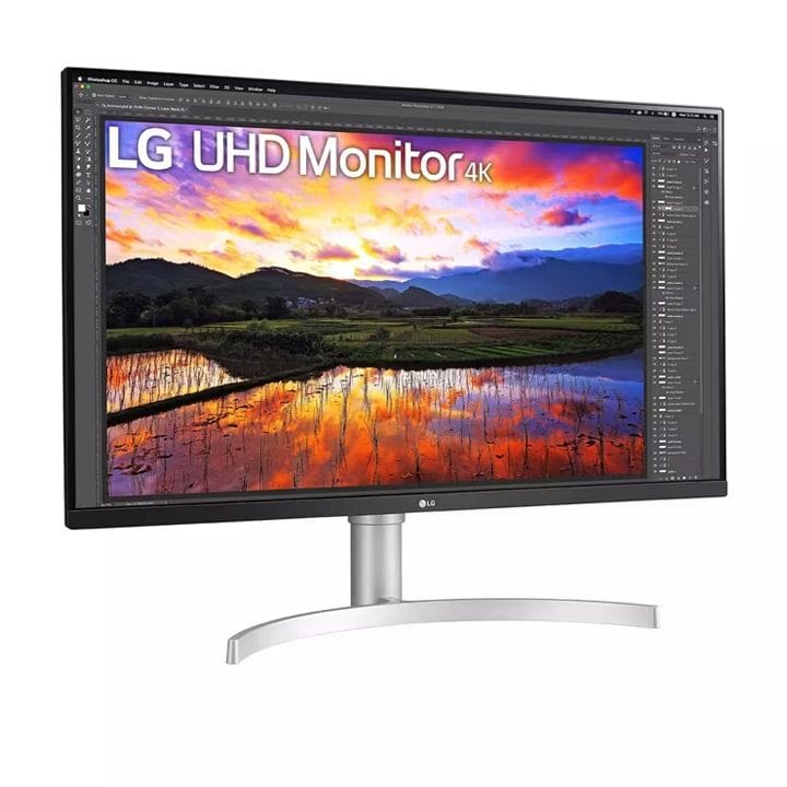 إل جي شاشة عرض UHD 4K مقاس ٣١.٥ بوصة (3840x2160) HDR IPS | 32UN650-W  