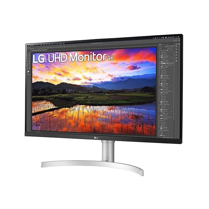 إل جي شاشة عرض UHD 4K مقاس ٣١.٥ بوصة (3840x2160) HDR IPS | 32UN650-W  