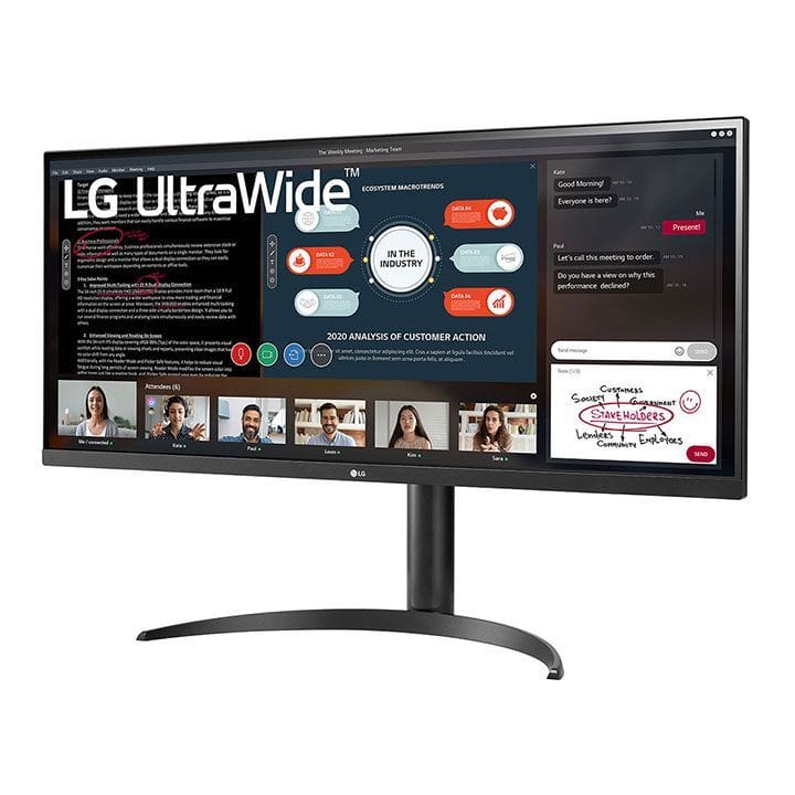 LG 34'' 21:9 UltraWide Full HD IPS Monitor with AMD FreeSync | 34WP550-B