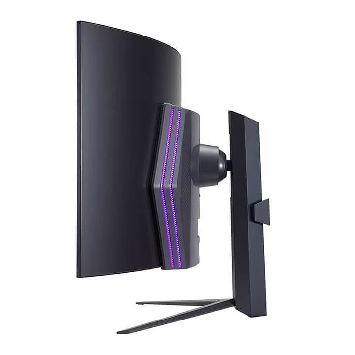 إل جي شاشة ألعاب أوليد منحنية UltraGear مقاس ٤٥ بوصة WQHD مع معدل تحديث 240Hz | 45GR95QE-B  