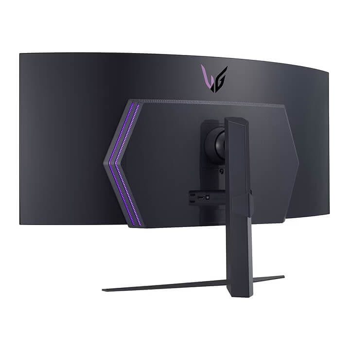 إل جي شاشة ألعاب أوليد منحنية UltraGear مقاس ٤٥ بوصة WQHD مع معدل تحديث 240Hz | 45GR95QE-B  