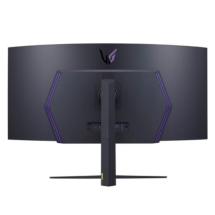 LG 45'' UltraGear OLED Curved Gaming Monitor WQHD with 240Hz Refresh Rate | 45GR95QE-B