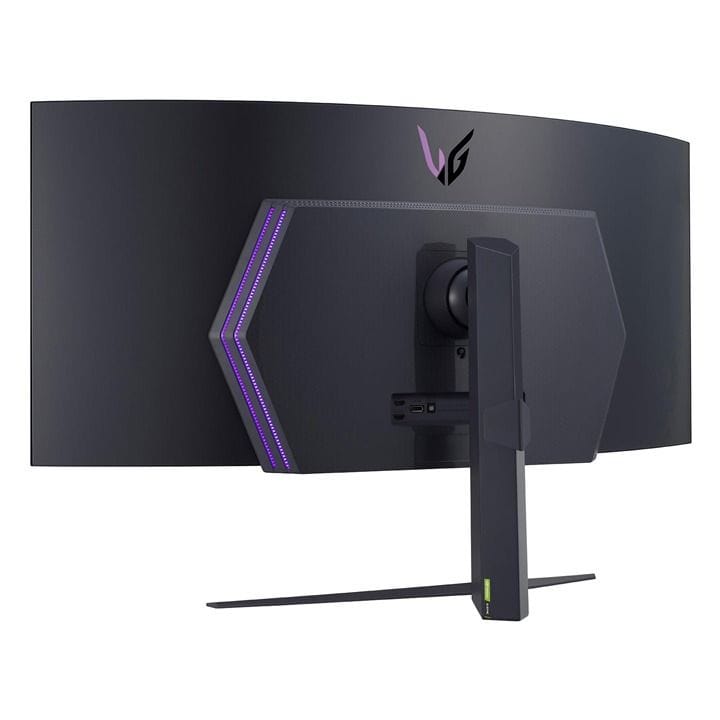 LG 45'' UltraGear OLED Curved Gaming Monitor WQHD with 240Hz Refresh Rate | 45GR95QE-B