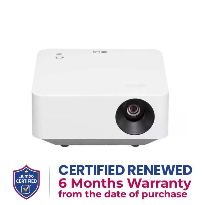 LG Portable HD LED Projector 450 Lumens – White |PF510Q (Open Piece/Display Unit)