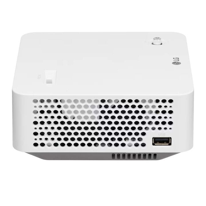 إل جي جهاز عرض ذكي محمول CineBeam PF510Q مع جهاز تحكم بسيط