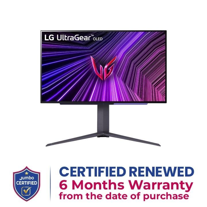 LG 2023 UltraGear OLED 27inch Gaming Monitor 240Hz | 27GR95QE-B