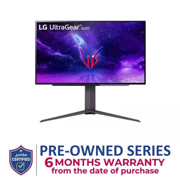 LG 2023 UltraGear OLED 27inch Gaming Monitor 240Hz | 27GR95QE-B