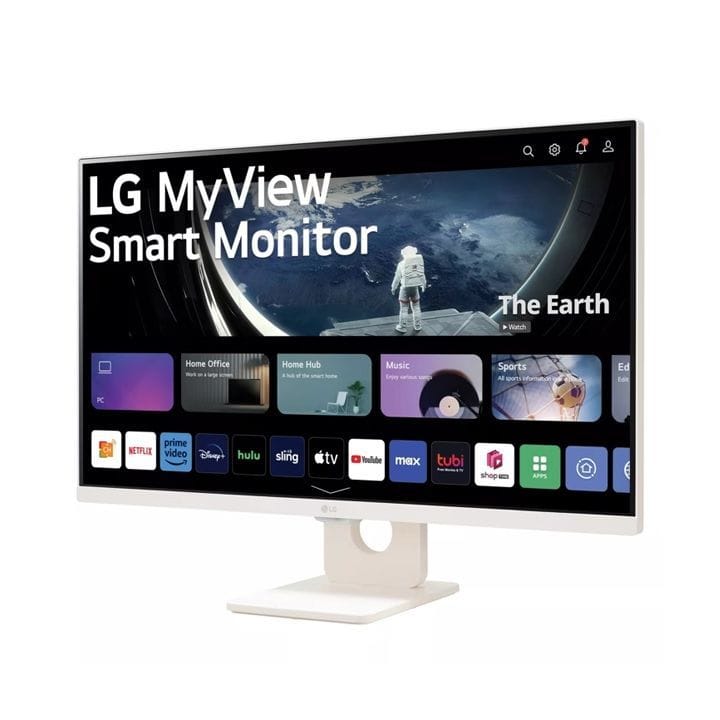 إل جي شاشة ذكية ٢٧ بوصة ٢٠٢٣ بدقة كاملة HD IPS | 27SR50F-W  