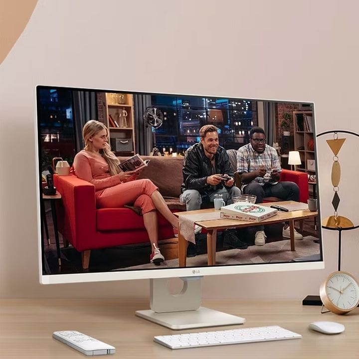إل جي شاشة ذكية ٢٧ بوصة ٢٠٢٣ بدقة كاملة HD IPS | 27SR50F-W  